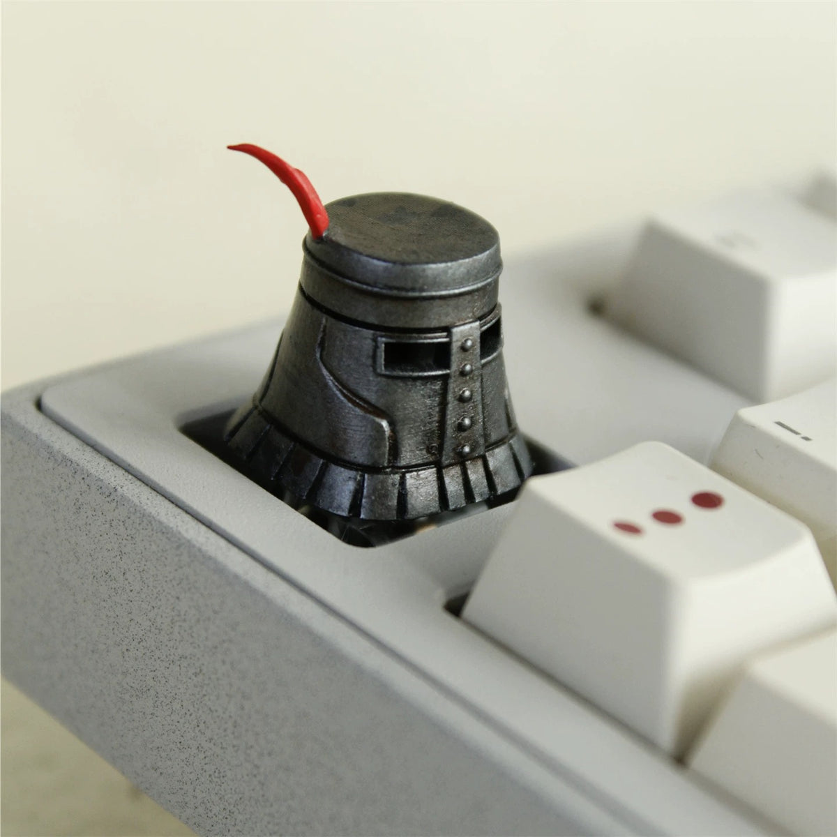 DARK SOULS series, Solaire,Hand painted personalized keycaps, decorative keycaps for anime, gaming, and cultural peripherals, Mechanical keyboard decorative art paired with keycaps