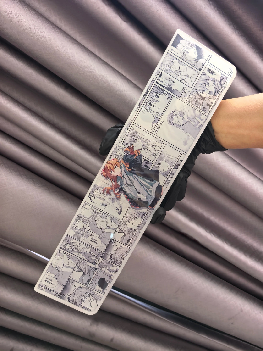 EVA, Asuka Manga Theme theme, wristrest,dazzling design mechanical keyboard hand support Palm Rest, Keyboard Peripheral Accessories
