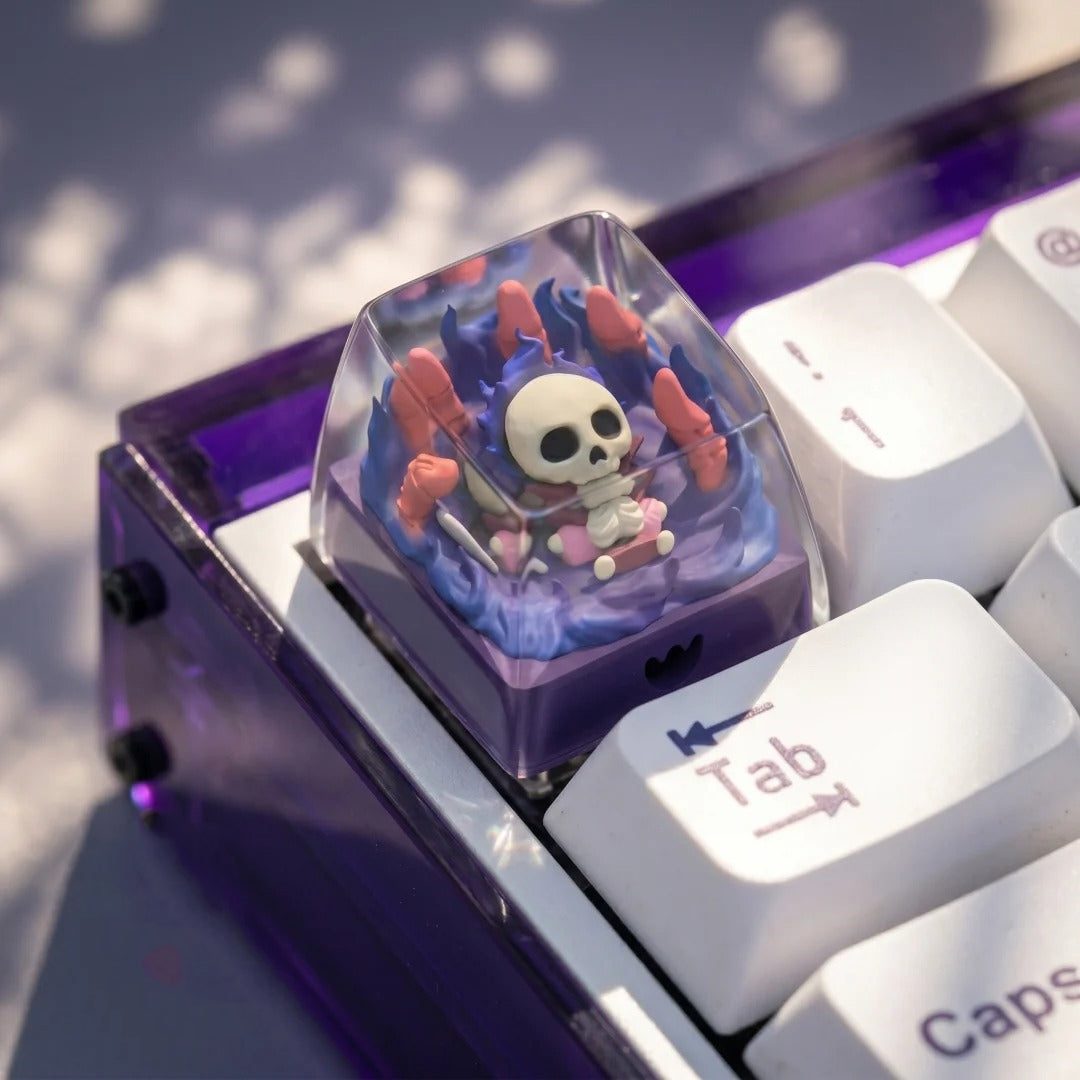 Slay the spire theme design, crystal resin personalized keycaps, game culture creative mechanical keyboard decorative keycaps
