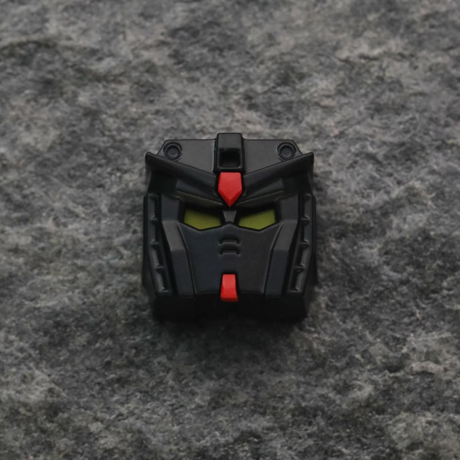 Mobile Suit Gundam, Aluminum alloy CNC personalized keycaps, metal anime decorative art keycaps