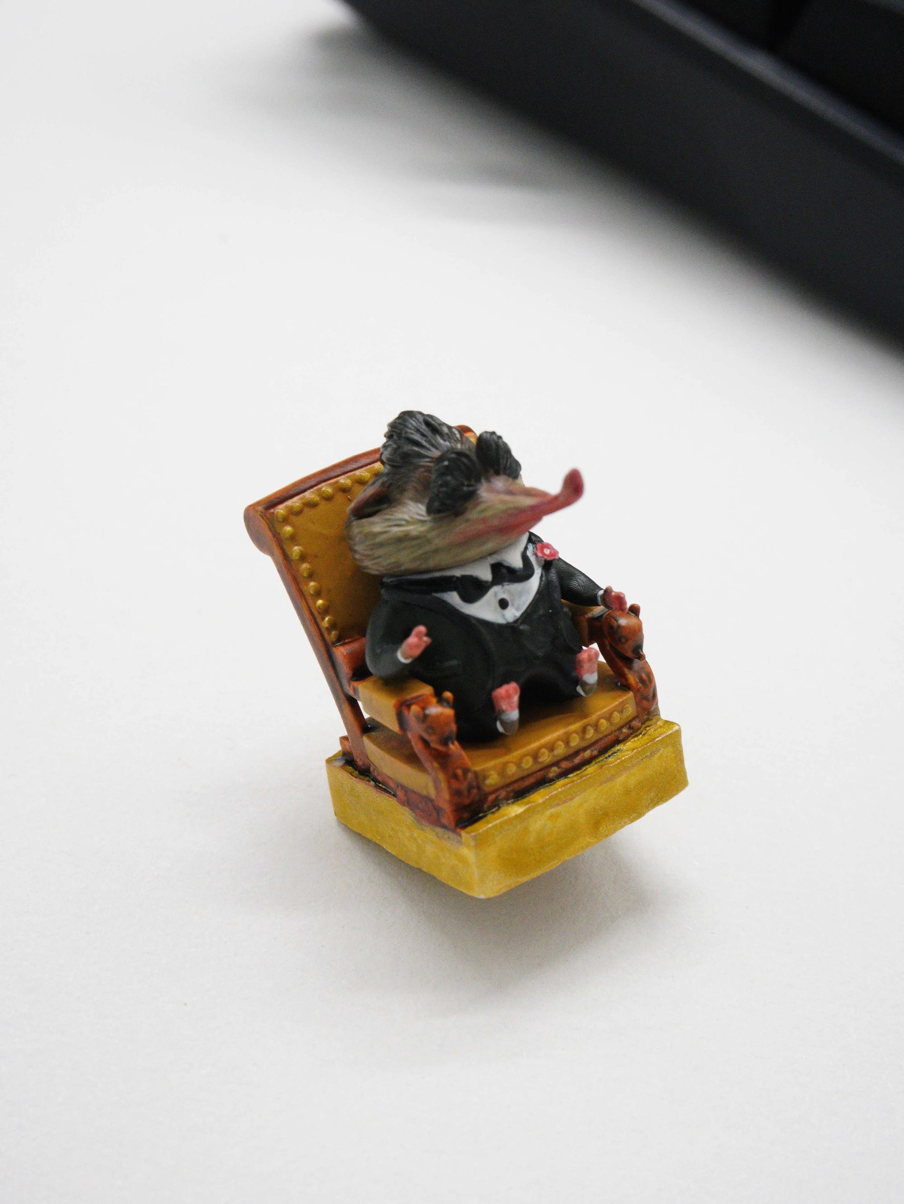 Zootopia,Mr. Big, Resin coated personalized keycaps, creatively decorated keycaps with anime, games, movies, cultural themes