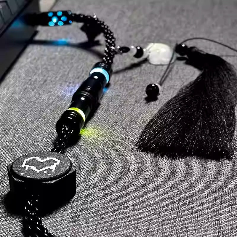 Single crystal copper aviation plug custom data cable ink RGB Glacier/Colorful 8K e-sports mechanical keyboard data cable