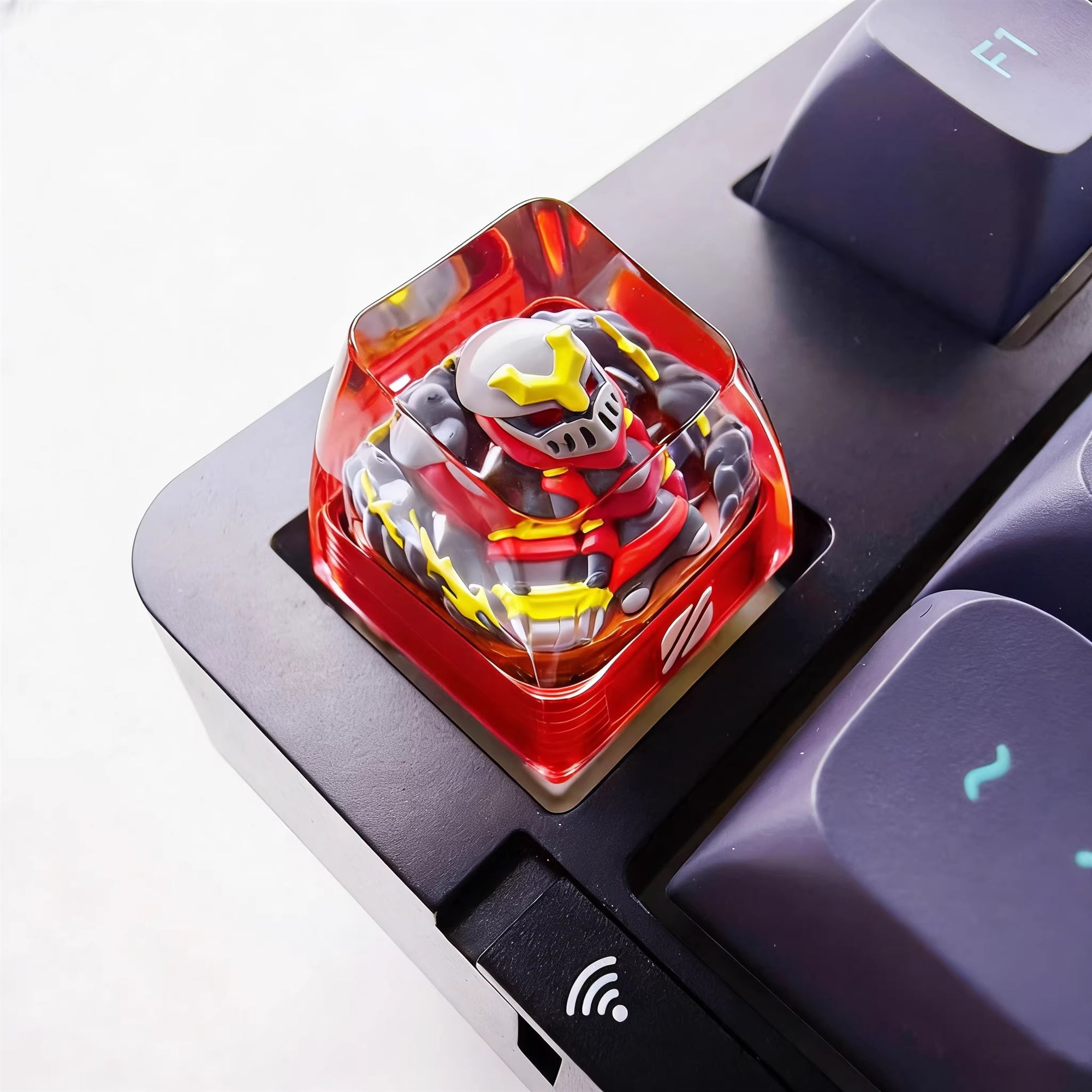 League of Legends, LOL, 1U crystal resin personalized keycaps, Q-version character design game culture peripheral products cute decorative keycaps