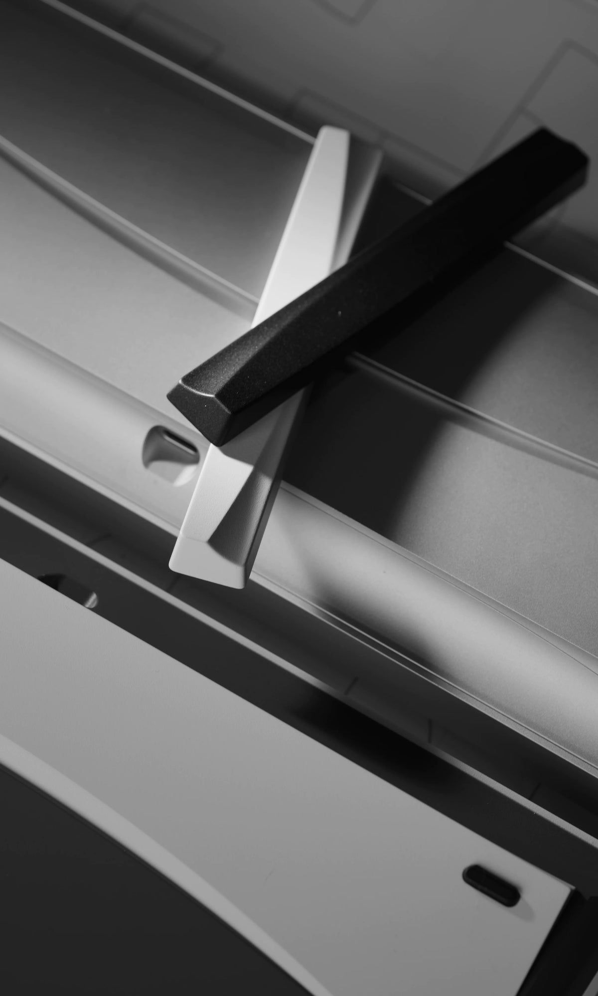 Wind 7U Spacebar, Aluminum alloy personalized keycaps, Special size keycaps, Mechanical Keyboard Decorative Keycaps