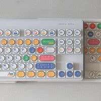 Building blocks, LEGO style, PBT resin translucent personalized keycap set, children&