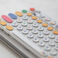 Building blocks, LEGO style, PBT resin translucent personalized keycap set, children&