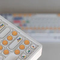 Building blocks, LEGO style, PBT resin translucent personalized keycap set, children&