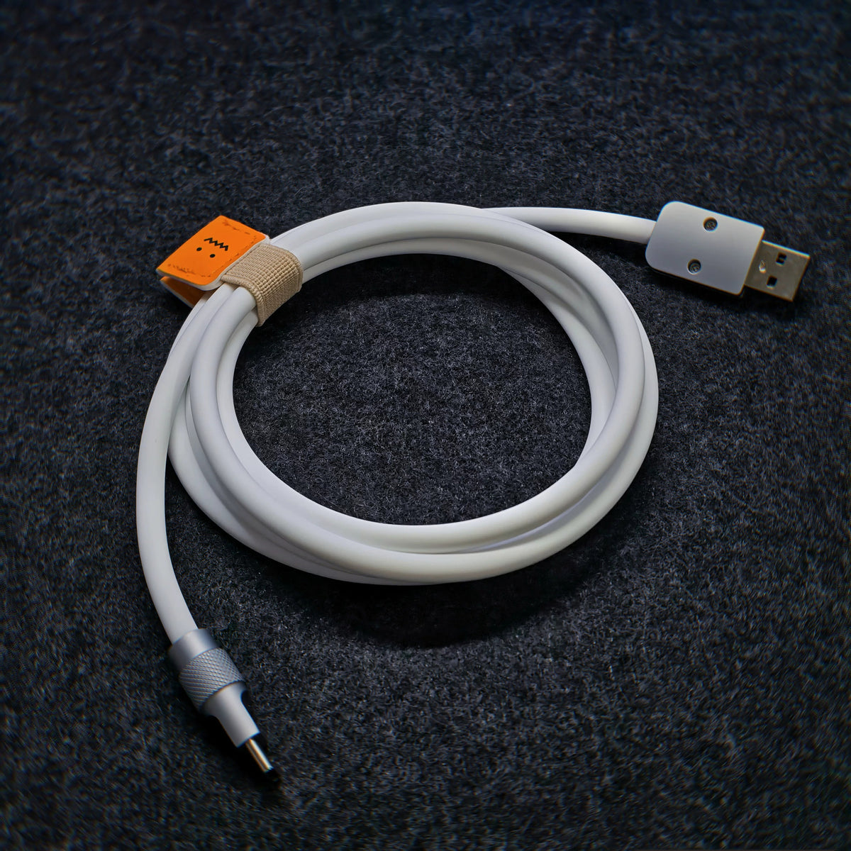Pure copper core genuine skin friendly silicone aviation plug plug HUB cable, keyboard connection cable 8K return rate e-sports game keyboard data cable Type-C-Type-C