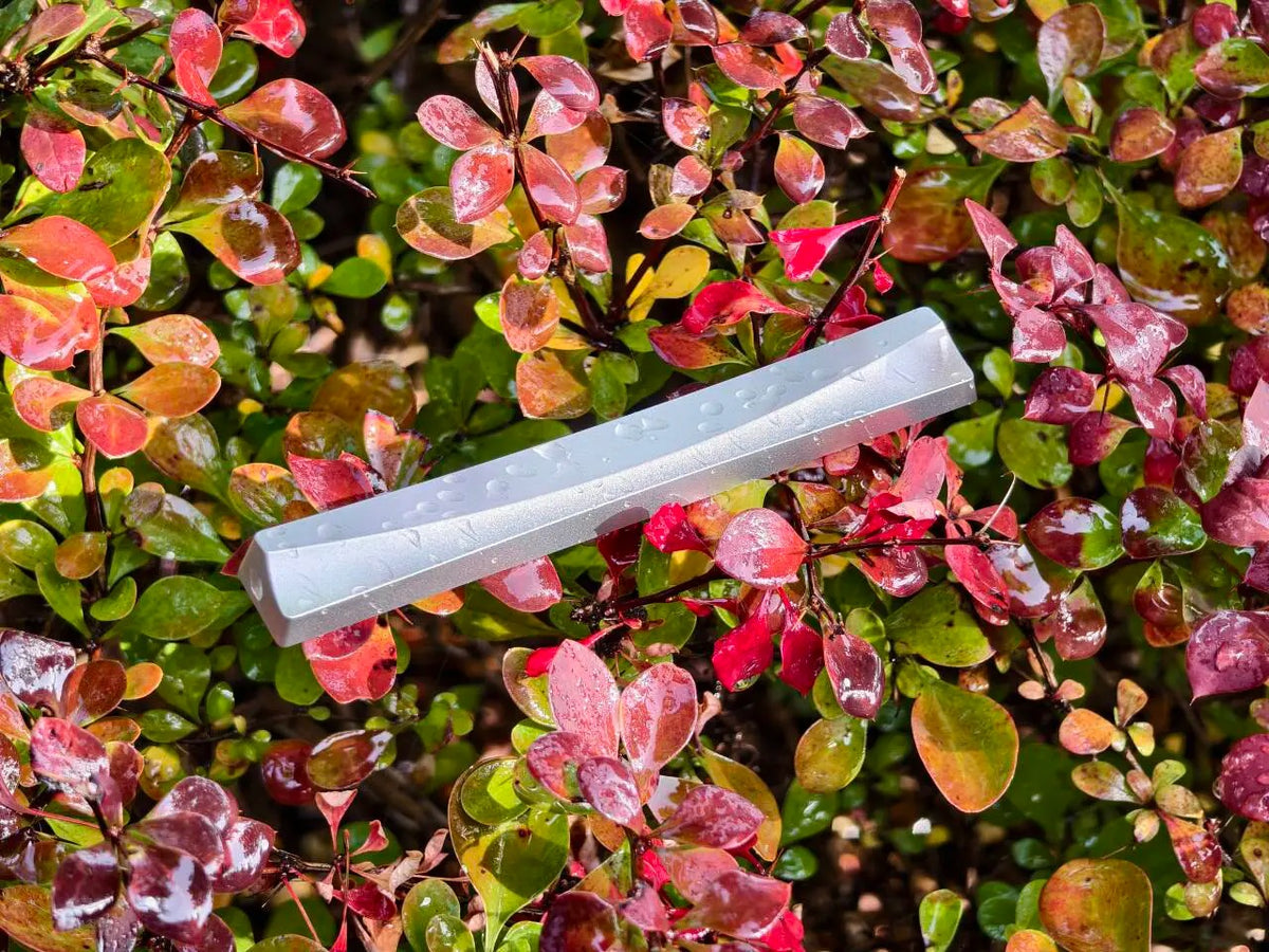 Wind 7U Spacebar, Aluminum alloy personalized keycaps, Special size keycaps, Mechanical Keyboard Decorative Keycaps