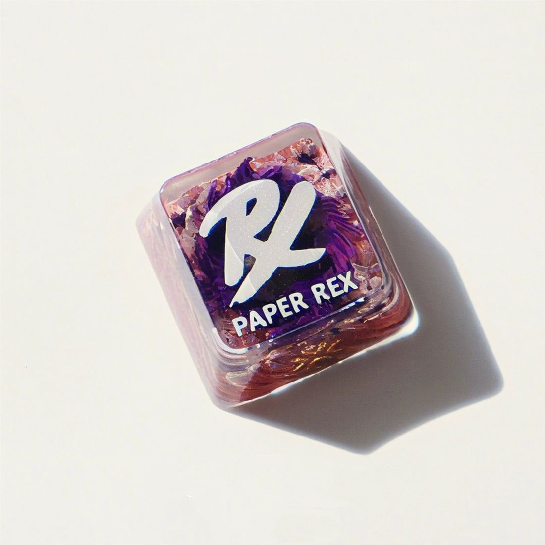 Paper Rex team icon creative design personalized keycaps, VALORANT FPS game creative keycaps, mechanical keyboard decorative keycaps
