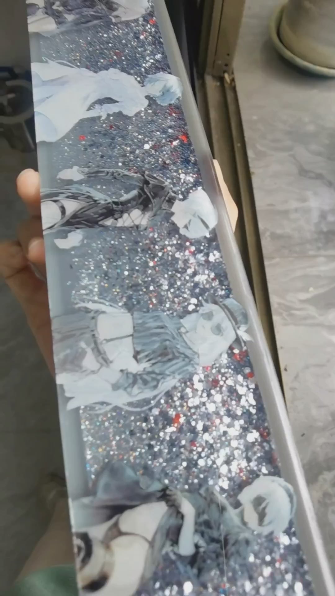 NieR:Automata,Keyboard holder, Handmade custom resin hand support, keyboard accessories