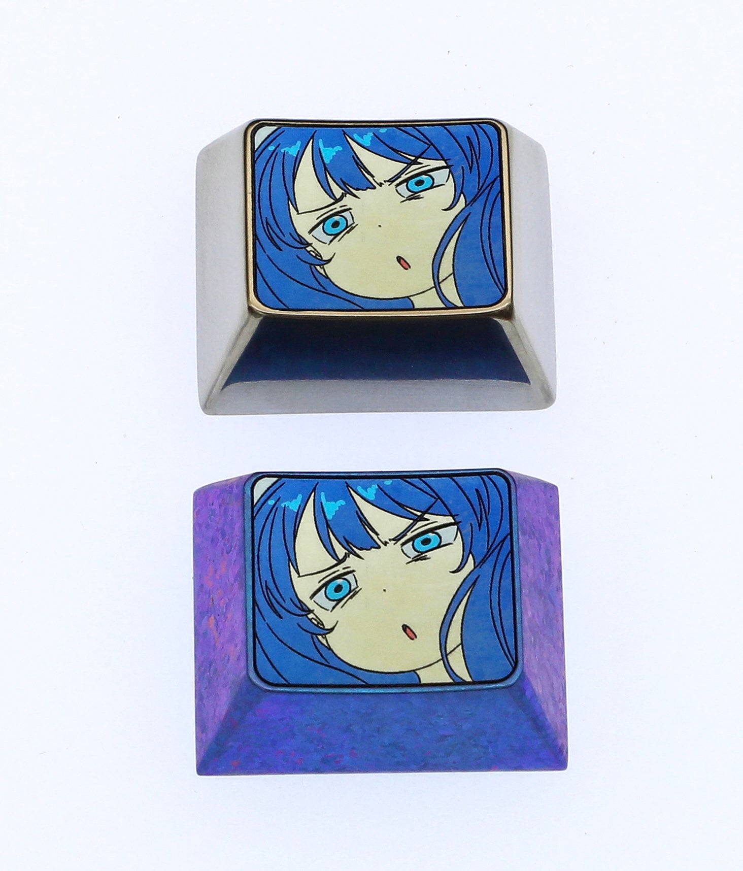 too many losing heroines! , Anna Yanami, 1.25U titanium alloy personalized keycap, anime game peripheral keycap