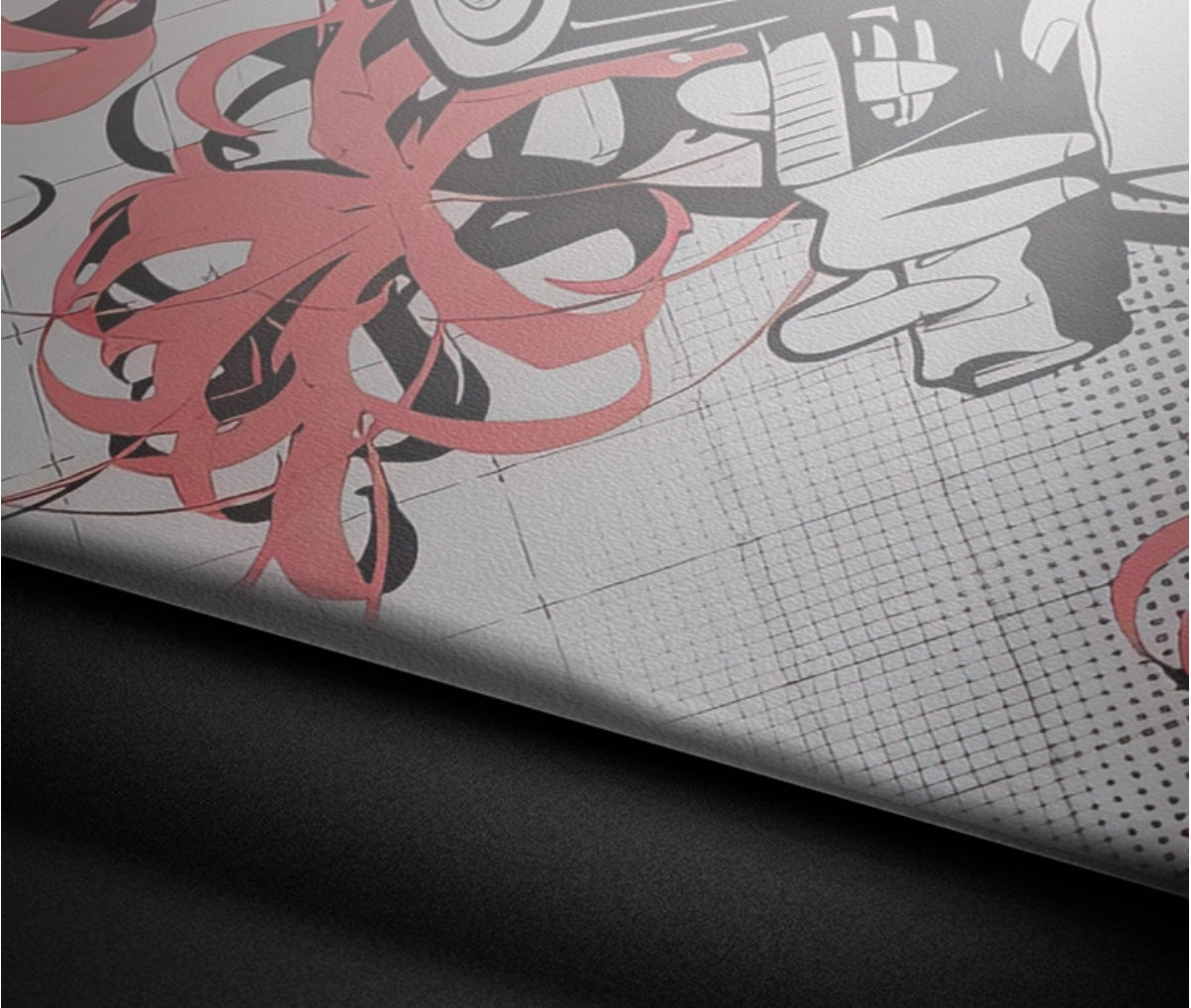 Micro etched glass