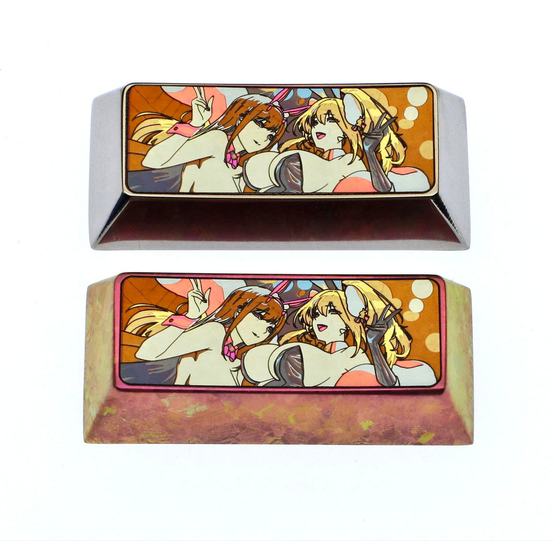 NIKKE: The Gods of Victory, 2.25U titanium alloy personalized keycaps, game character cultural and creative personalized keycaps.