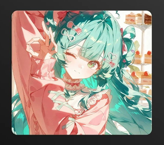 Polyurethane neutral special fabric customized mouse pad（+15）