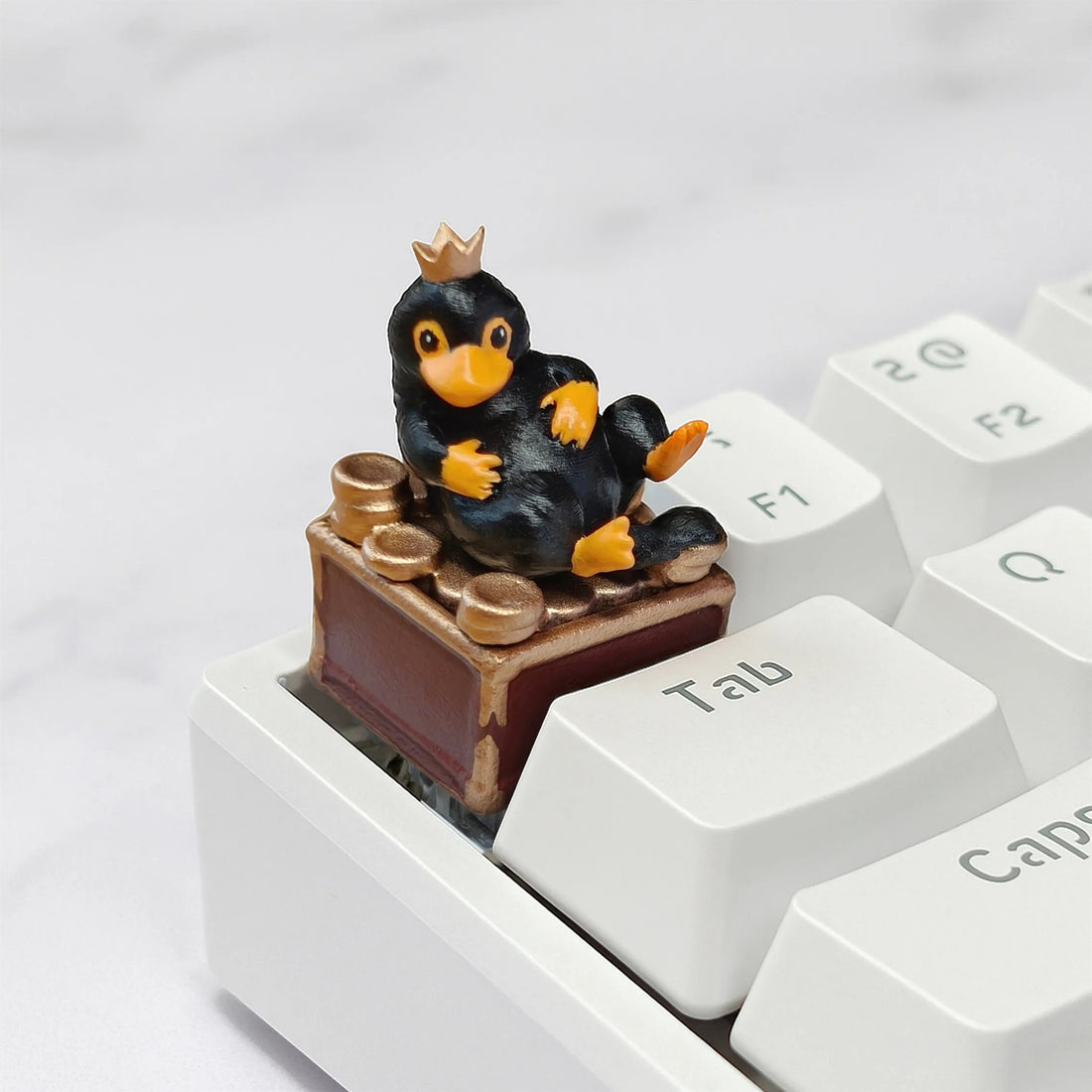 Animali fantastici e dove trovarli Fantastic Beasts and Where to Find Them，Niffler Separable design, resin material coated and colored personalized keycaps