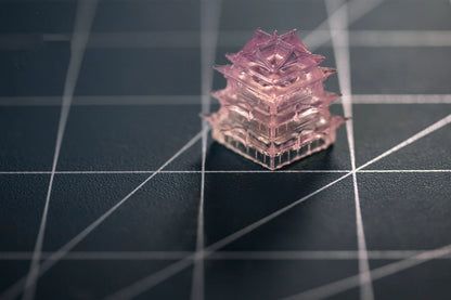 Chinese ancient architecture, Oriental charm keycaps, and architectural art personalized keycaps are integrated into one.