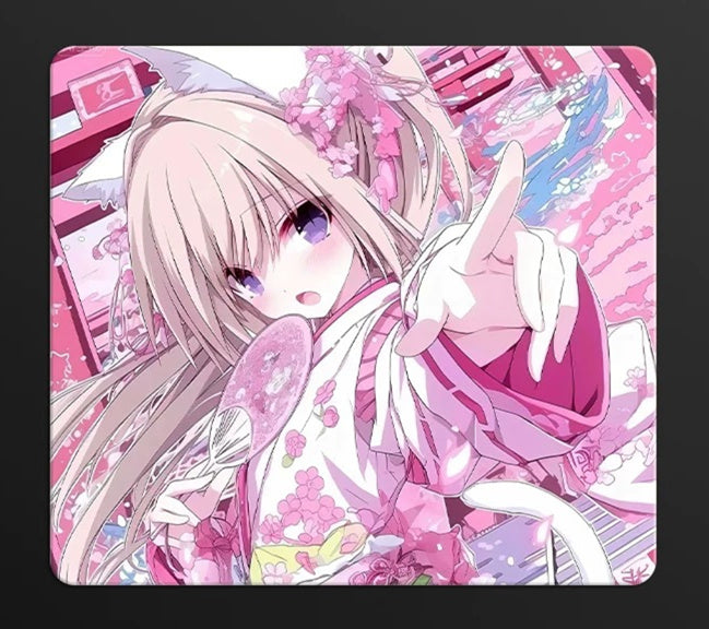 Polyurethane neutral special fabric customized mouse pad（+11）