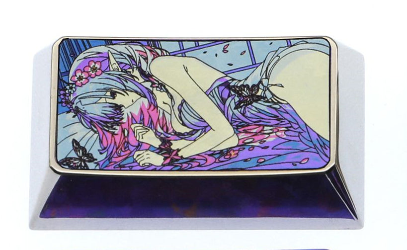 Honkai: Star Rail, Castoriuce, 1.75U/2.25U titanium alloy personalized keycaps, metal carved art keycaps for anime and games.