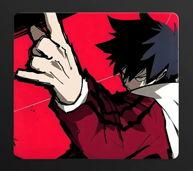 Tempered glass micro etching process mouse pad, high-definition pattern customized professional mouse pad（+15）