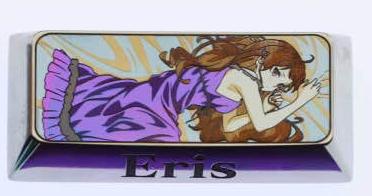 Mushoku Tensei: Jobless Reincarnation Theme, Titanium Alloy Personalized Keycaps, 1U/2U/2.25U, Anime Culture Innovation Metal Carving Decorative Keycaps