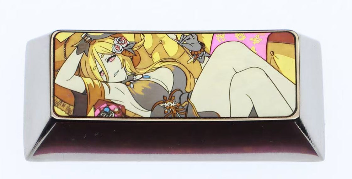 Anchor Panic, 2.25U titanium alloy personalized keycap, anime and game culture creative personalized keycap