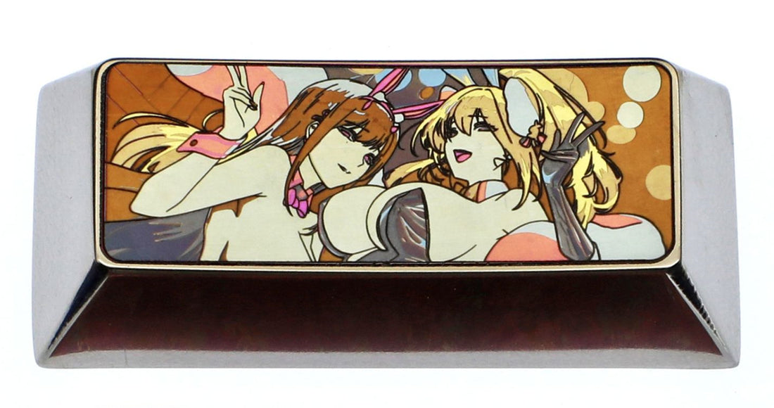NIKKE: The Gods of Victory, 2.25U titanium alloy personalized keycaps, game character cultural and creative personalized keycaps.