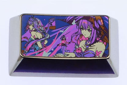 Honkai: Star Rail, Castoriuce, 1.75U titanium alloy personalized keycaps, anime and game culture creative metal carved keycaps