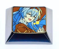 Honkai: Star Rail, Firefly, 1.25U titanium alloy carved keycaps, personalized keycaps for anime and game character peripherals
