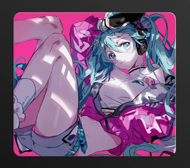 Tempered glass micro etching process mouse pad, high-definition pattern customized professional mouse pad（+16）