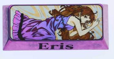 Mushoku Tensei: Jobless Reincarnation Theme, Titanium Alloy Personalized Keycaps, 1U/2U/2.25U, Anime Culture Innovation Metal Carving Decorative Keycaps