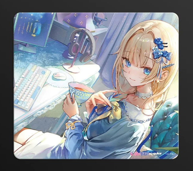 Tempered glass micro etching process mouse pad, high-definition pattern customized professional mouse pad（+18）