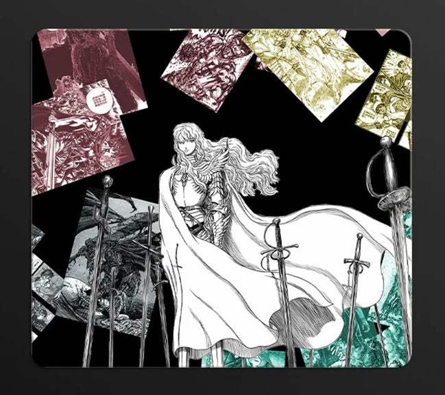 Tempered glass micro etching process mouse pad, high-definition pattern customized professional mouse pad（+11）