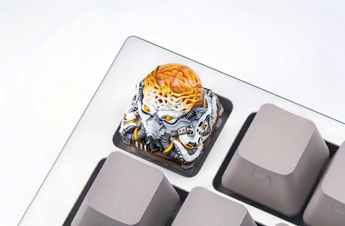 Smelt Stars Resin Craftsman Keycaps, Mechanical Keyboard Decorative Keycaps, Resin Keycaps.