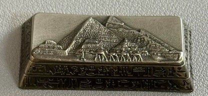 Ancient Egyptian pyramids antique antique bronze personalized keycaps, 2.25U return key cultural creative keycaps, mechanical keyboard art decorative keycaps