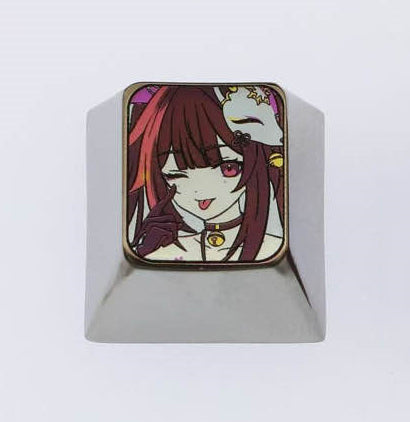 Sparkle, Titanium alloy carved keycaps, anodized color, personalized keycaps/decorative keycaps