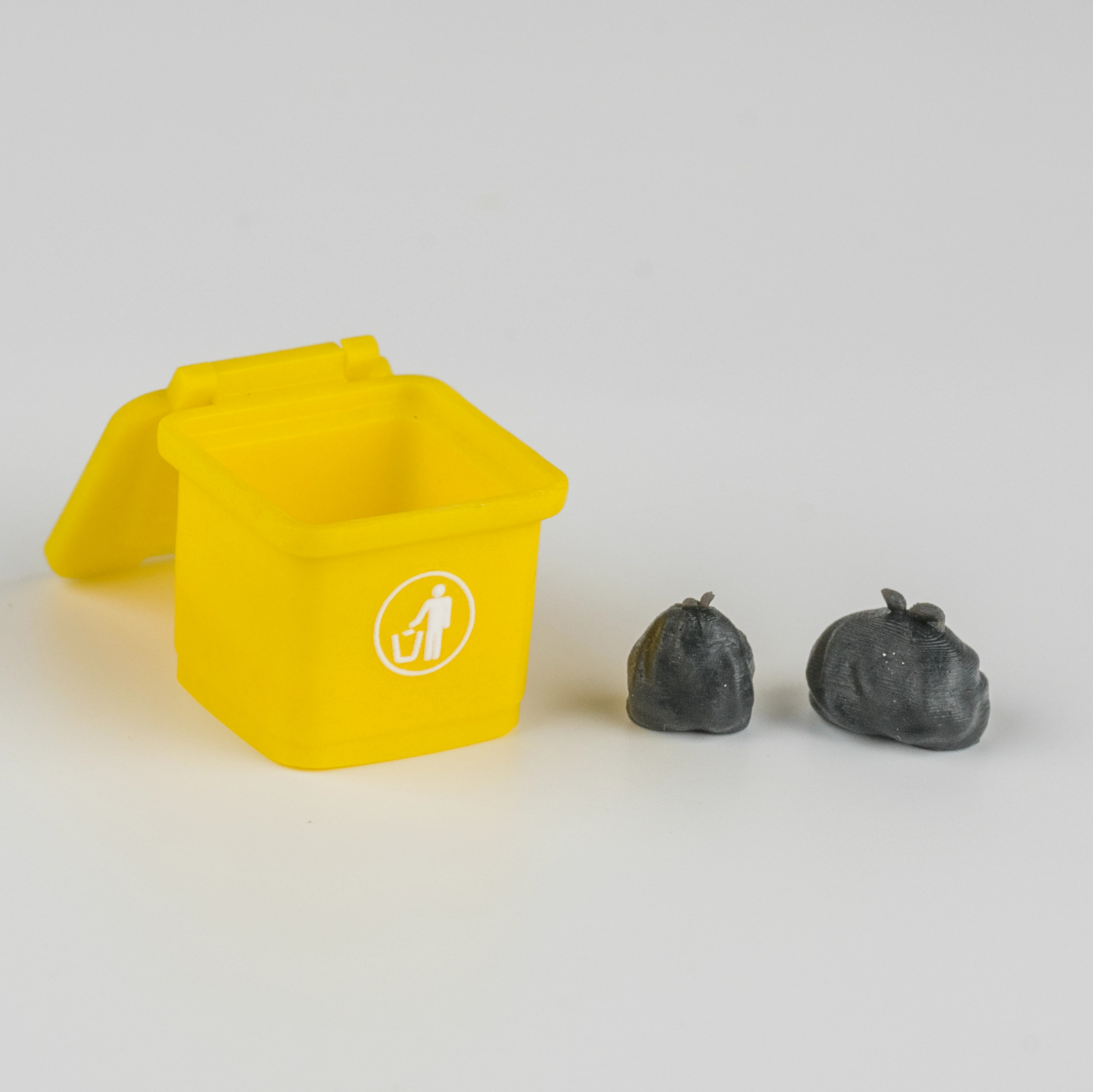 Environmentally friendly trash can personalized keycaps, creative pranks, funny and innovative design decorative keycaps, mechanical keyboard art installation keycaps