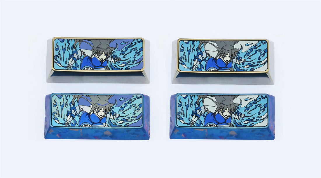 NARUTO -ナルト- ，Hyūga Hinata 2.25U titanium alloy keycaps