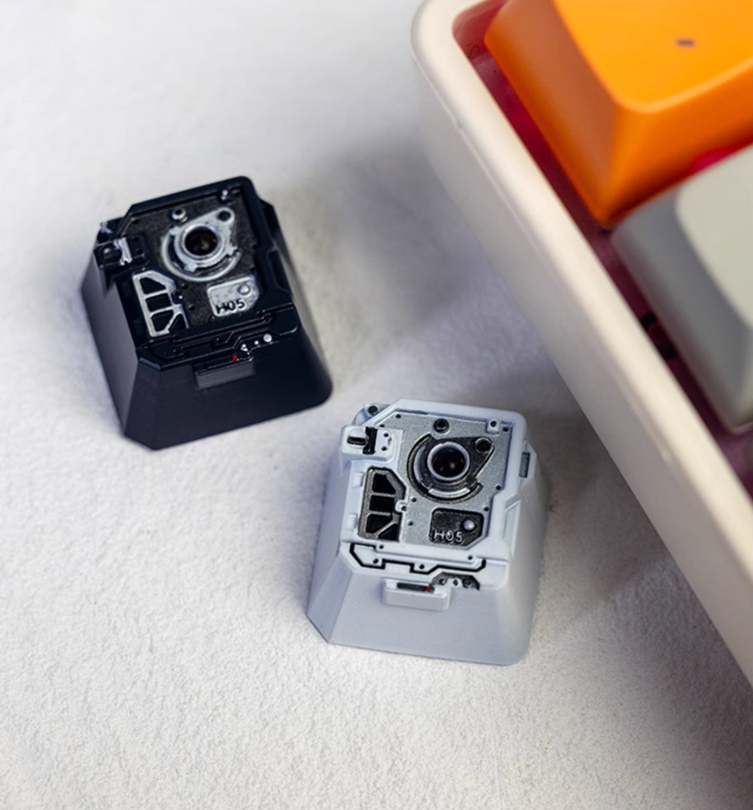 Wandering Earth MOSS Moss Transparent Keycaps Handmade Customization Creative Mechanical Keyboard Resin Keycaps