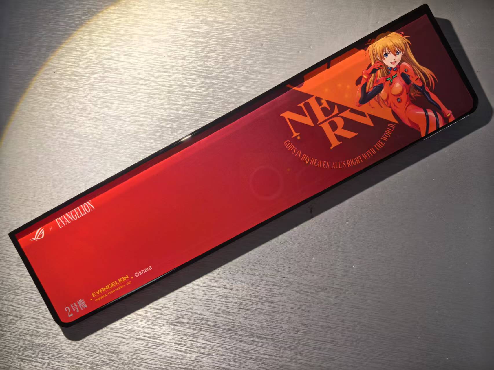 EVA， Asuka, second machine, customized resin keyboard holder, anime and game keyboard peripherals