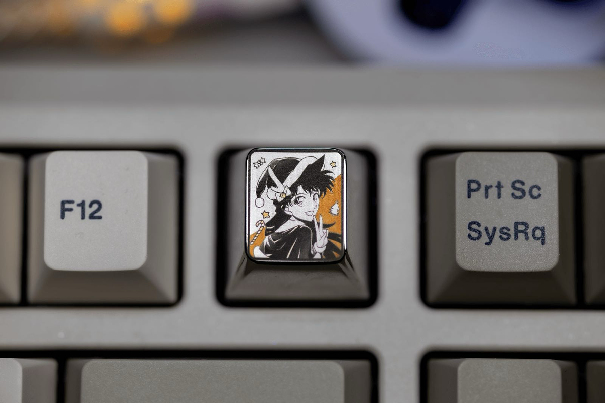 Invinciblekey Keycaps Christmas special, titanium alloy keycaps – bobkeyboard