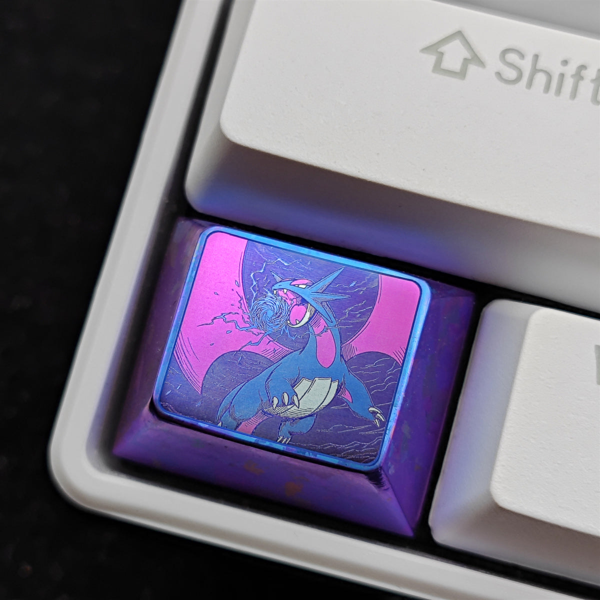Pok é mon Theme Series Titanium Alloy Metal Personalized Keycaps, Anime Game Culture Creative Keycaps, Mechanical Keyboard Decorative Keycaps