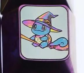 Pok é mon series, Wizard Pok é mon series, 1U titanium alloy personalized keycaps, anime cultural creative metal carving decorative keycaps