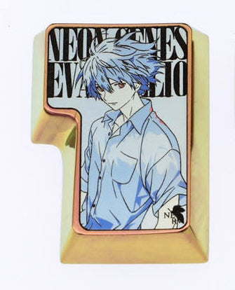 EVA,Nagisa Kaworu, Titanium alloy iso enter, anime personalized decorative keycaps