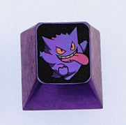 Gengar 1U full body, titanium alloy metal personalized keycaps, keyboard decorative keycaps