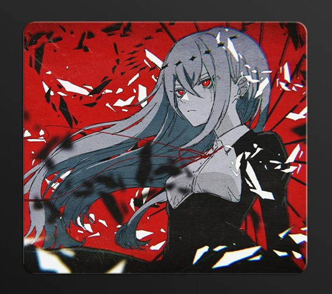 Tempered glass micro etching process mouse pad, high-definition pattern customized professional mouse pad（+11）