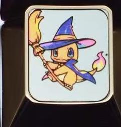 Pok é mon series, Wizard Pok é mon series, 1U titanium alloy personalized keycaps, anime cultural creative metal carving decorative keycaps