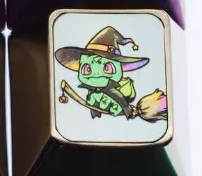 Pok é mon series, Wizard Pok é mon series, 1U titanium alloy personalized keycaps, anime cultural creative metal carving decorative keycaps