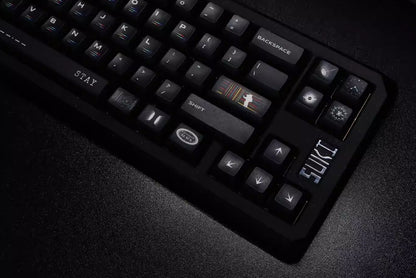 Original design, deep outer space, original high PBT material thermal sublimation process mechanical keyboard customized personalized keycap set