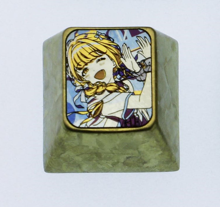 Kotone Fujita, 1U, 1.25U titanium alloy keycaps, metal personalized keycaps, keyboard decorative keycaps